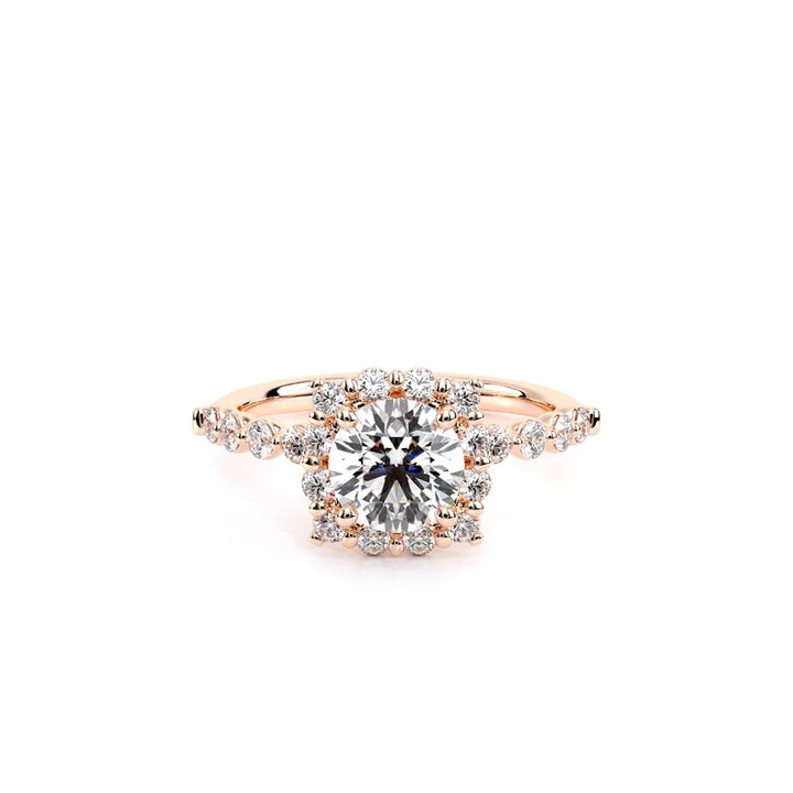 Renaissance-990CU20-14K Rose Gold Cushion