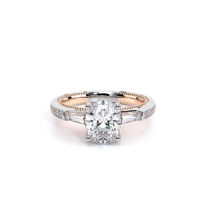 Venetian-5085ov-18k Two Tone Oval