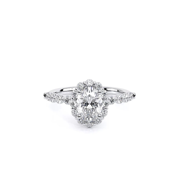 Renaissance-990OV20-18K White Gold Oval