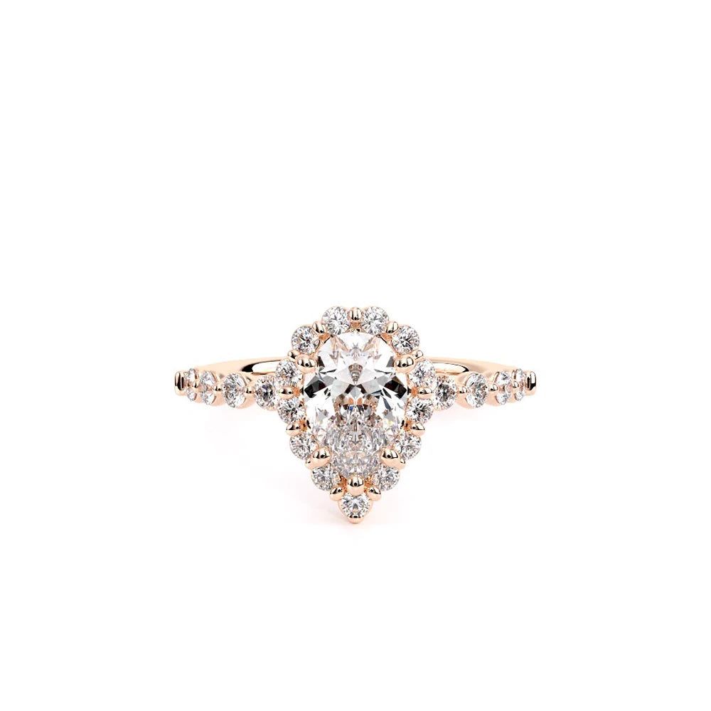 Renaissance-990PS20-18K Rose Gold Pear