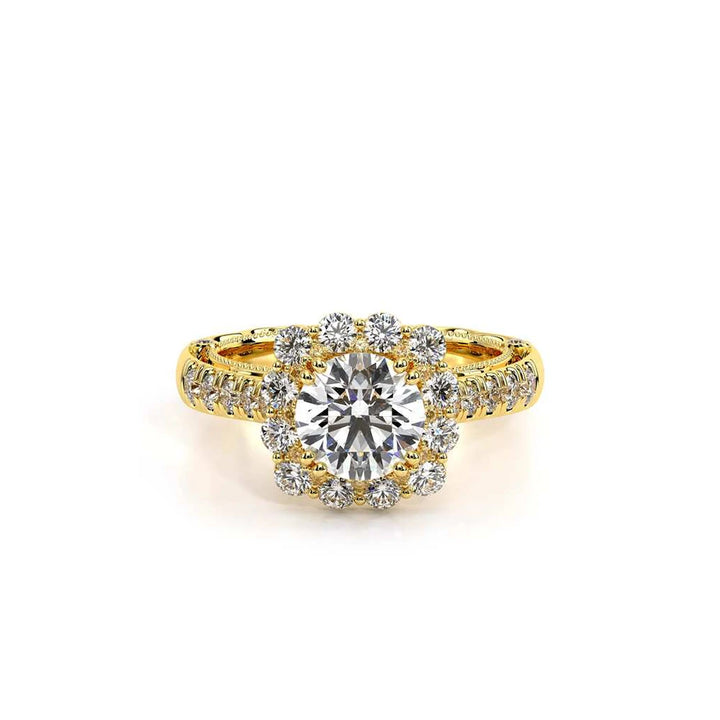 Venetian-5080cu-18k Yellow Gold Cushion