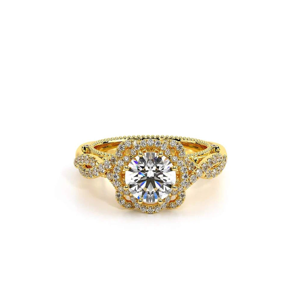 Venetian-5051r-14k Yellow Gold Round