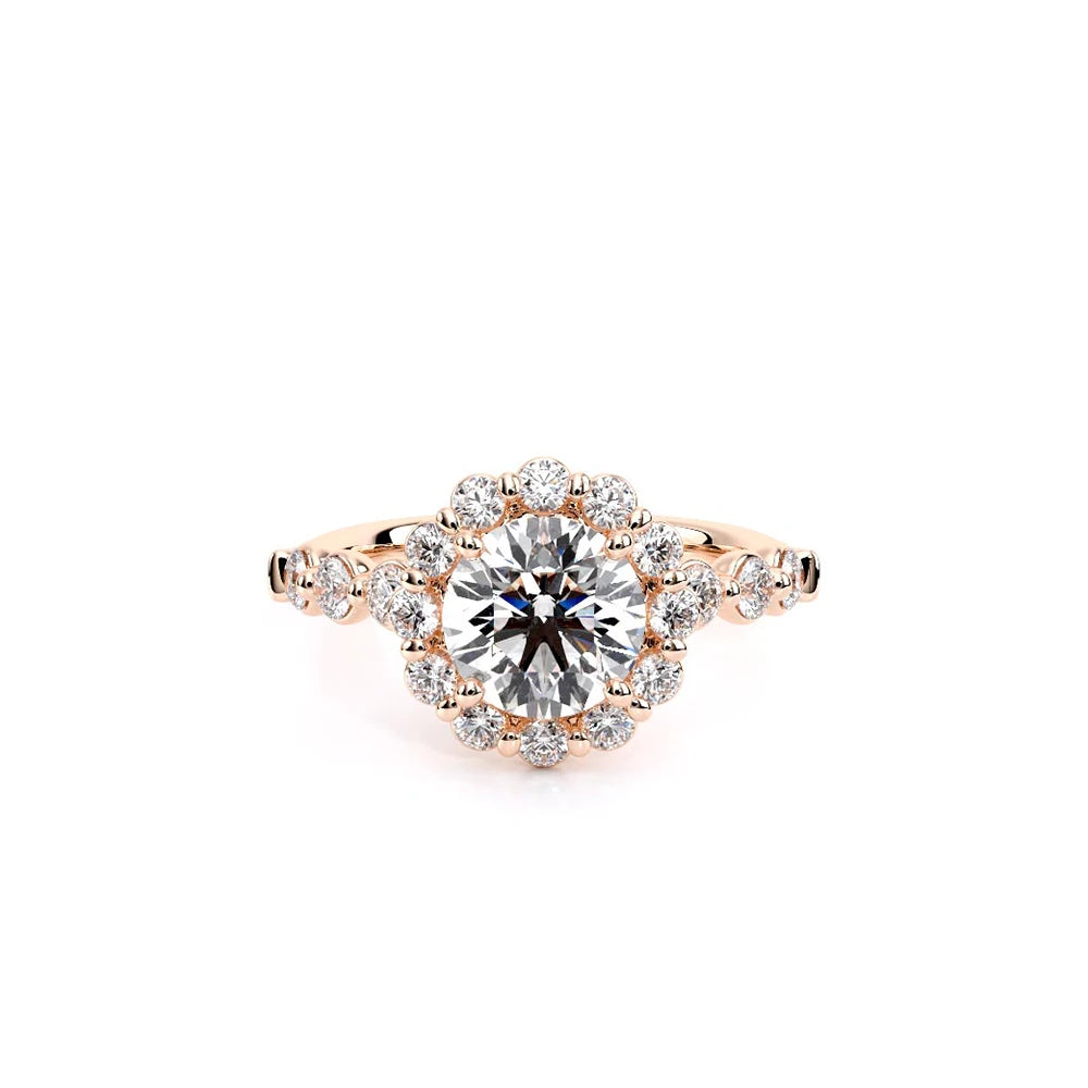 Renaissance-990R25-14K Rose Gold Round