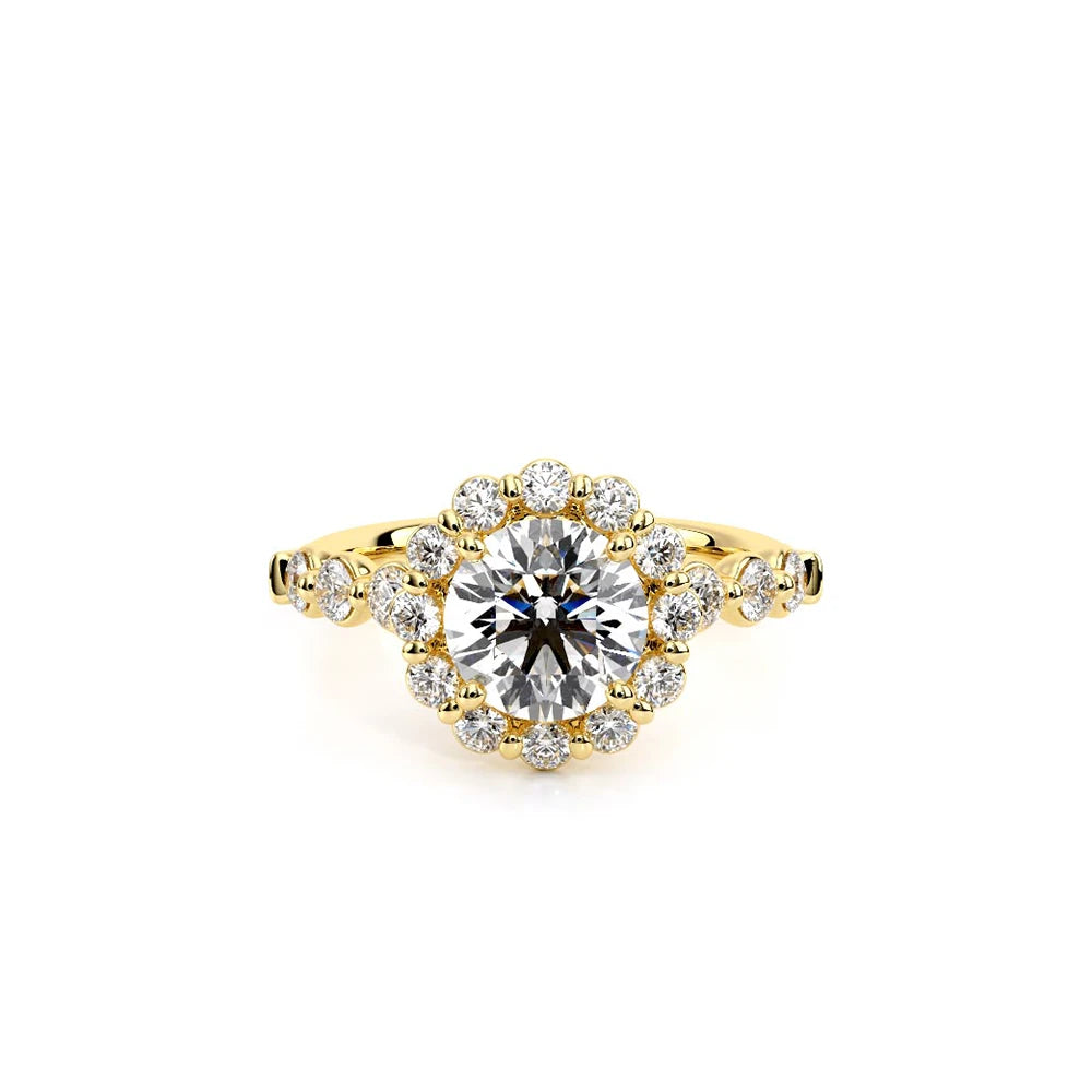 Renaissance-990R25-18K Yellow Gold Round