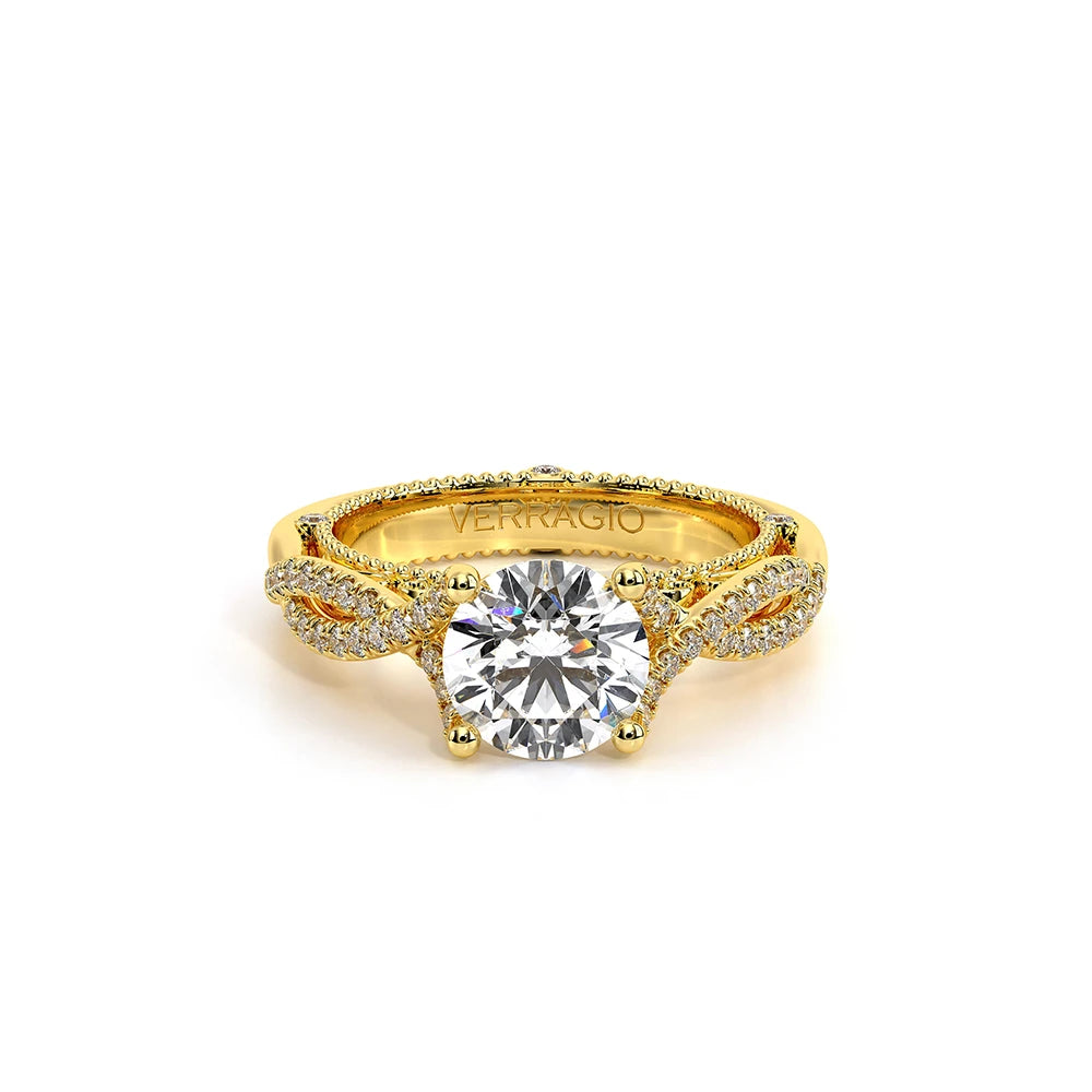 Venetian-5003r-14k Yellow Gold Round