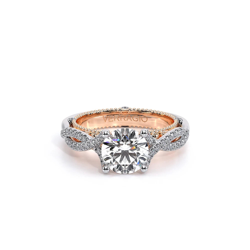 Venetian-5003r-14k Two Tone Round