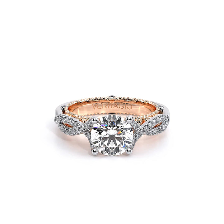 Venetian-5003r-14k Two Tone Round