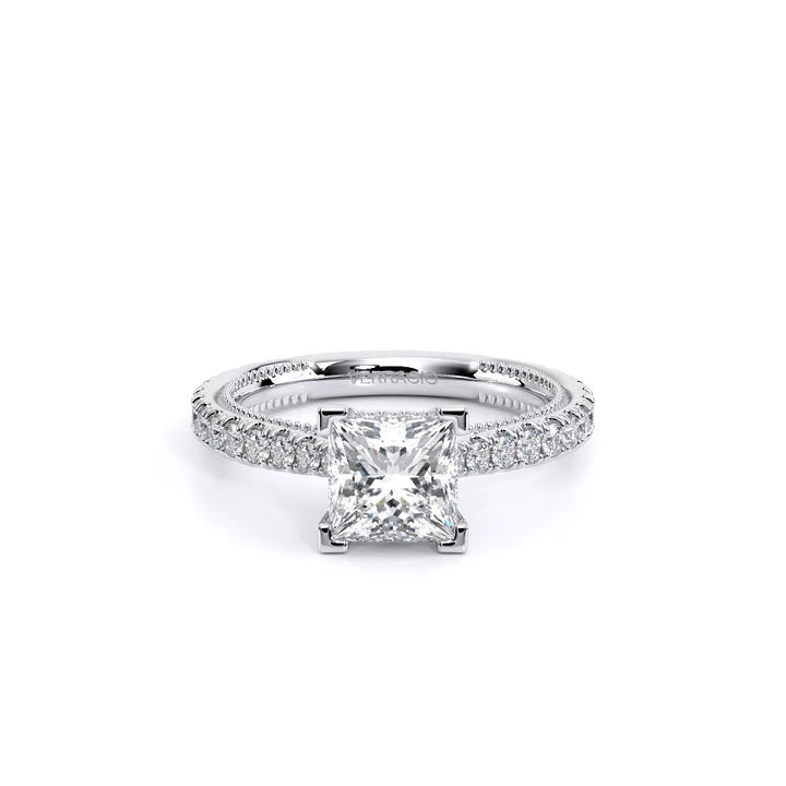 Renaissance-992P17-18K White Gold Princess