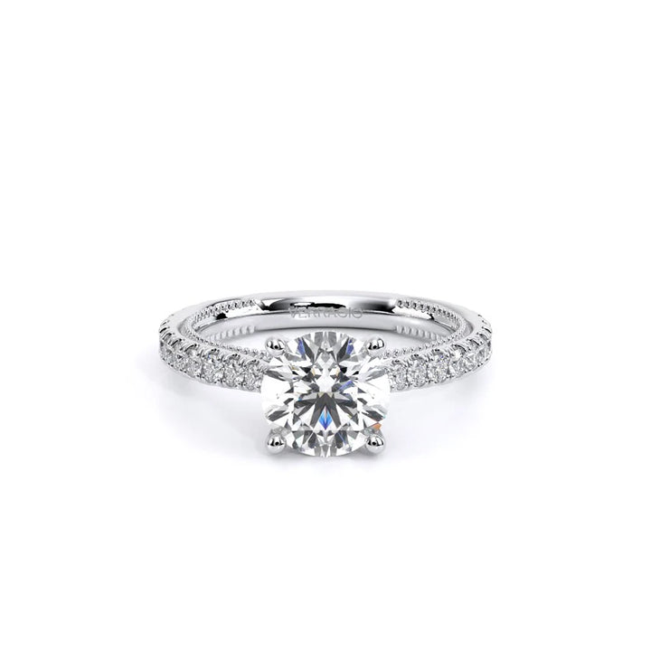 Renaissance-992R17-14K White Gold Round