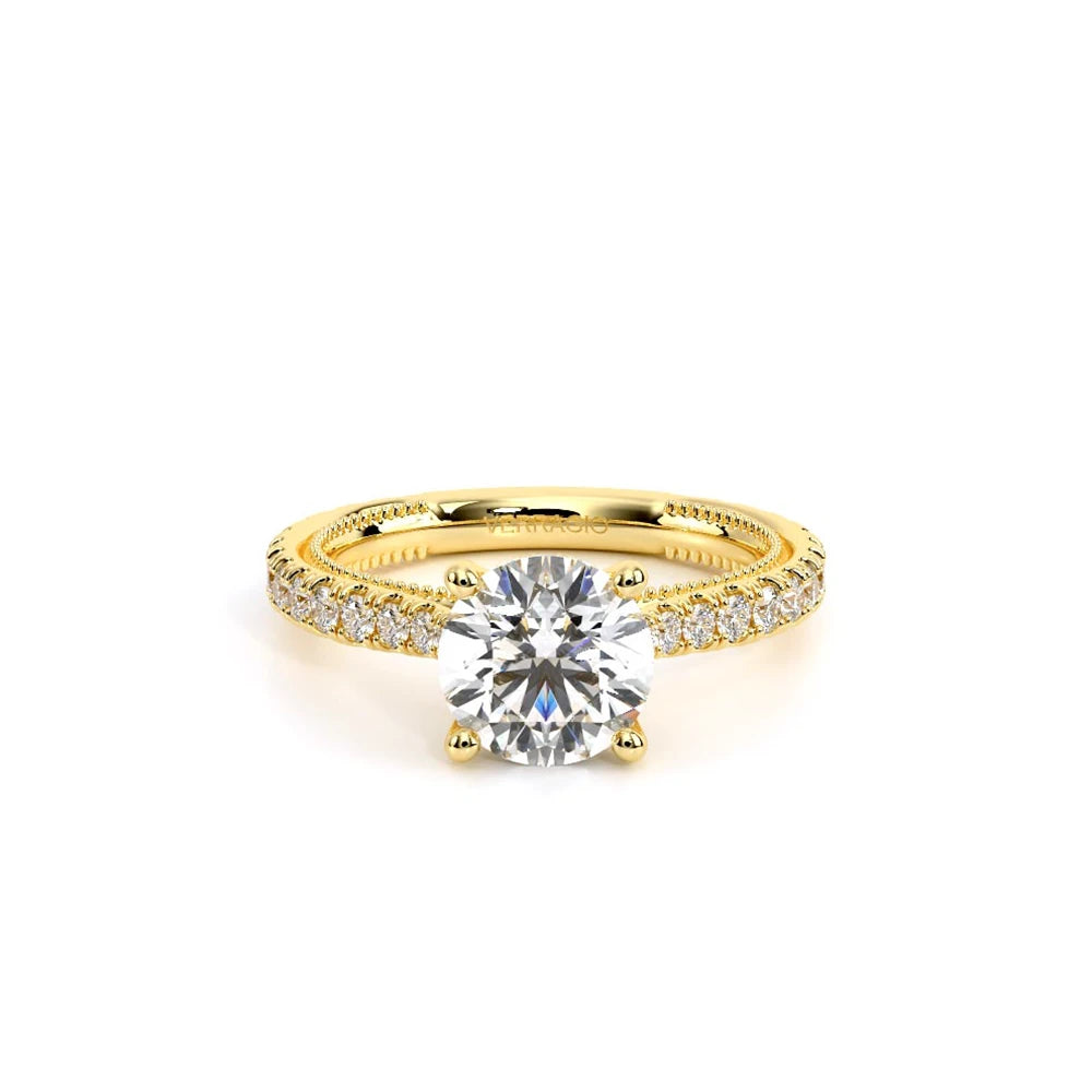 Renaissance-992R17-14K Yellow Gold Round
