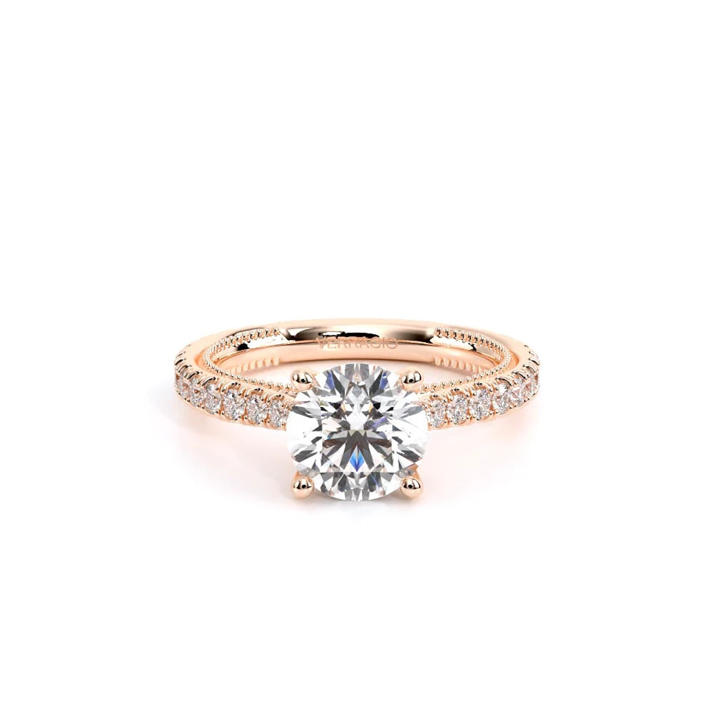 Renaissance-992R17-14K Rose Gold Round