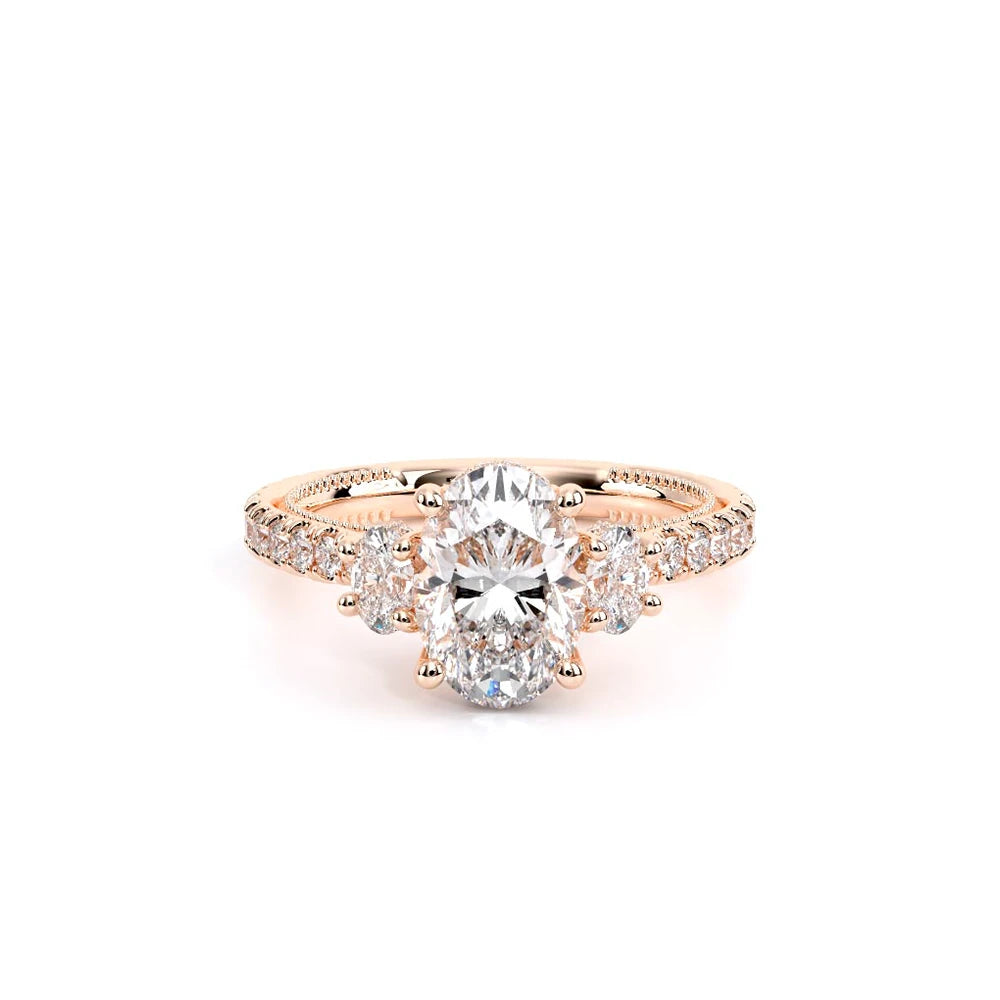 Renaissance-993OV17-18K Rose Gold Oval