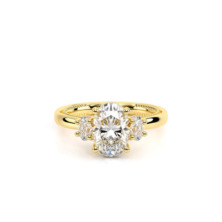 Renaissance-993OV-S-14K Yellow Gold Oval