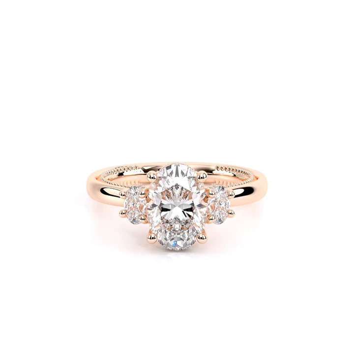 Renaissance-993OV-S-18K Rose Gold Oval