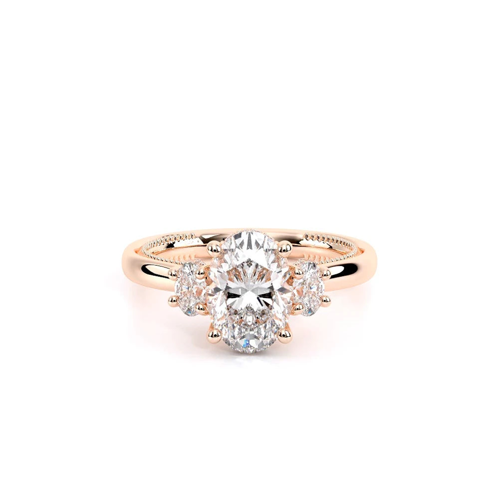 Renaissance-993OV-S-14K Rose Gold Oval