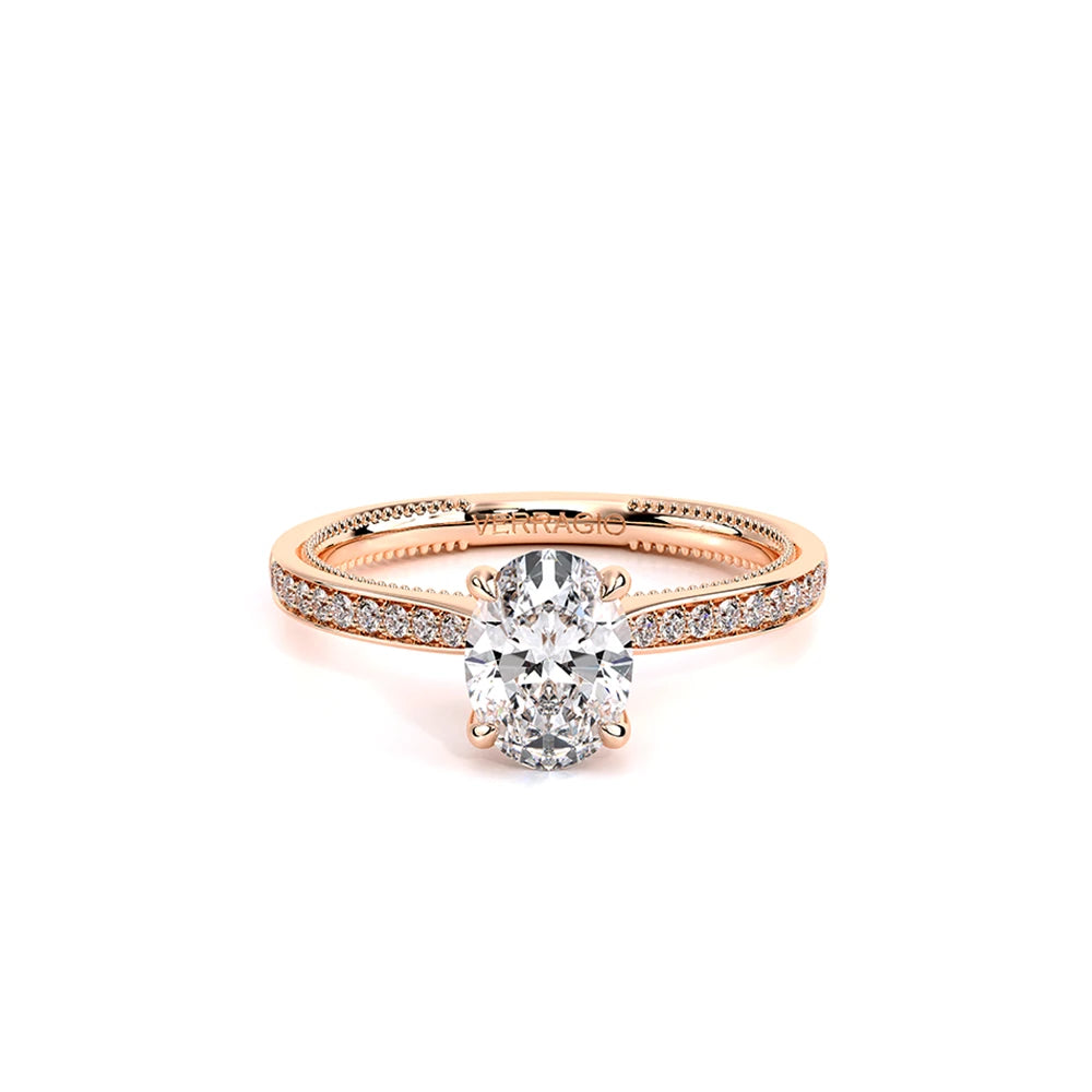 Renaissance-Sld301-Ov-18k Rose Gold Oval