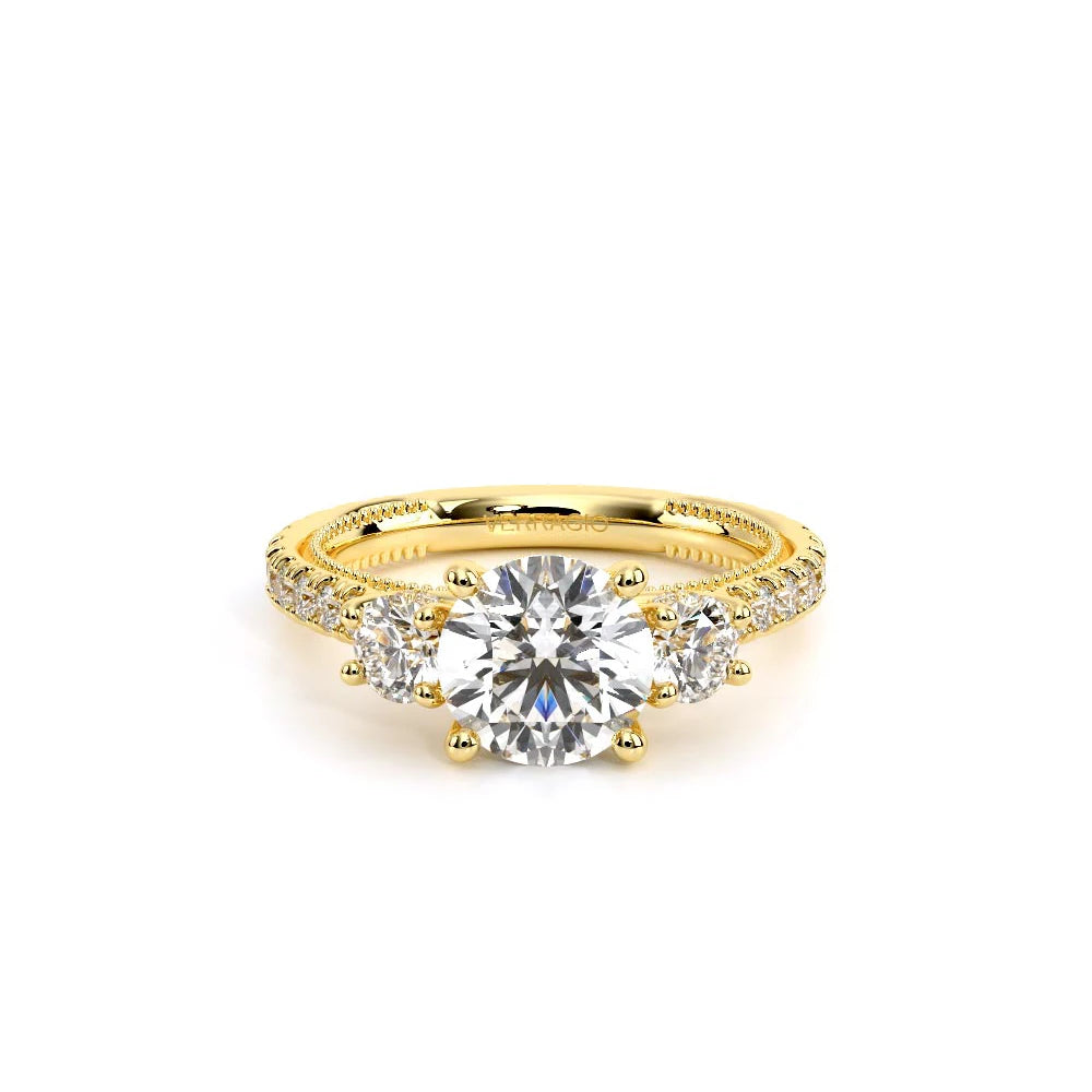 Renaissance-993R17-14K Yellow Gold Round