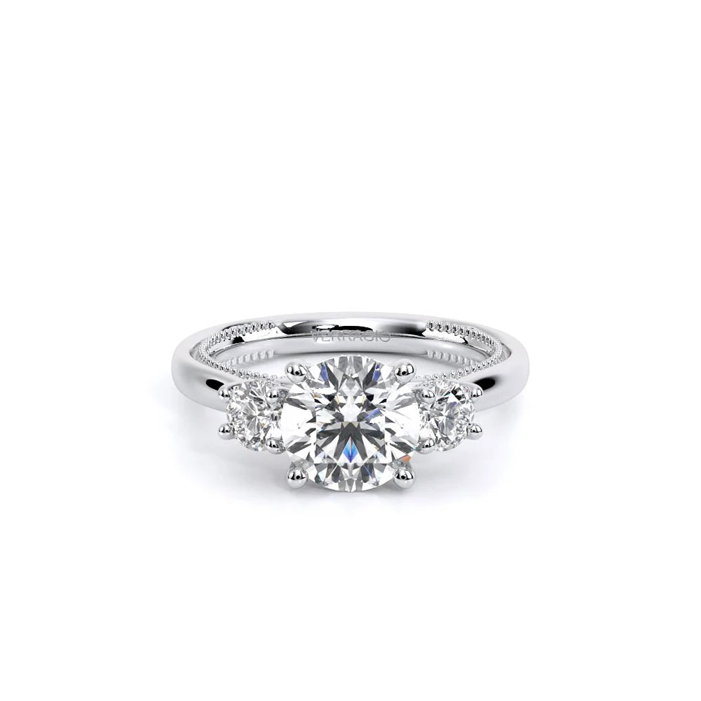 Renaissance-993R-S-18K White Gold Round