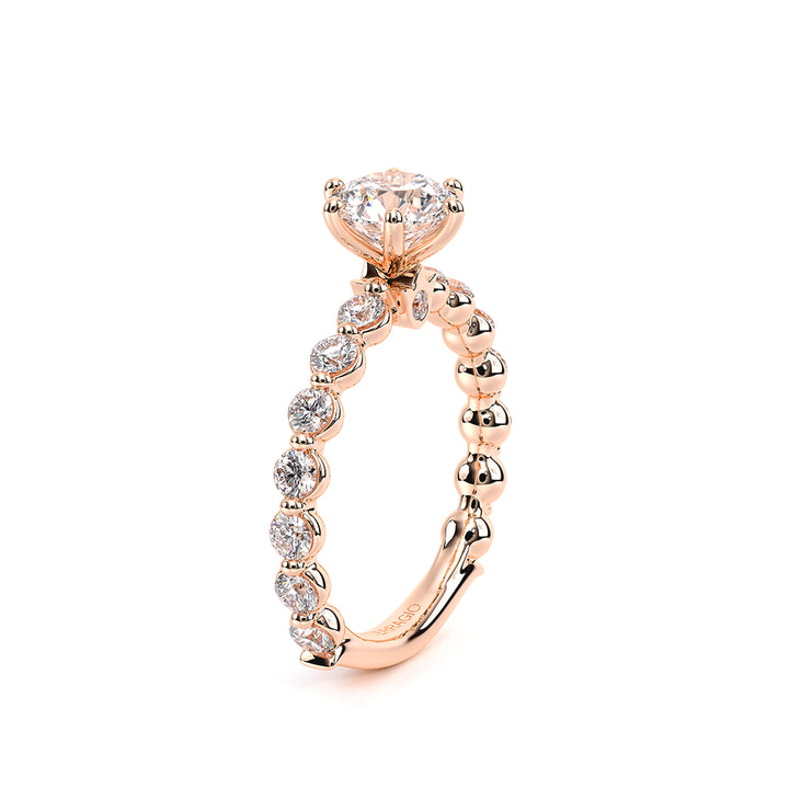 Renaissance-989R25-14K Rose Gold Round