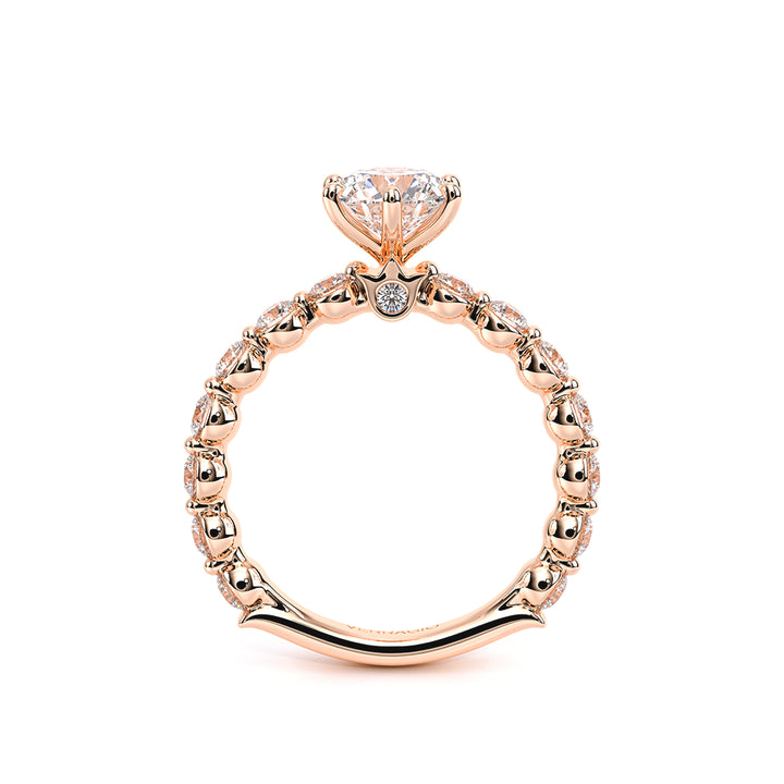 Renaissance-989R25-14K Rose Gold Round