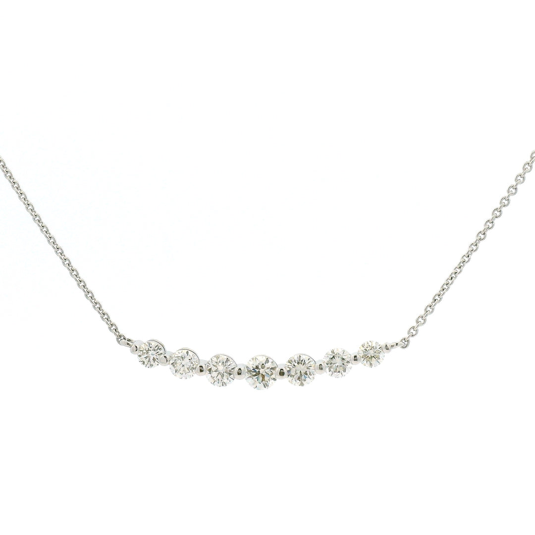 Smile Diamond Necklace
