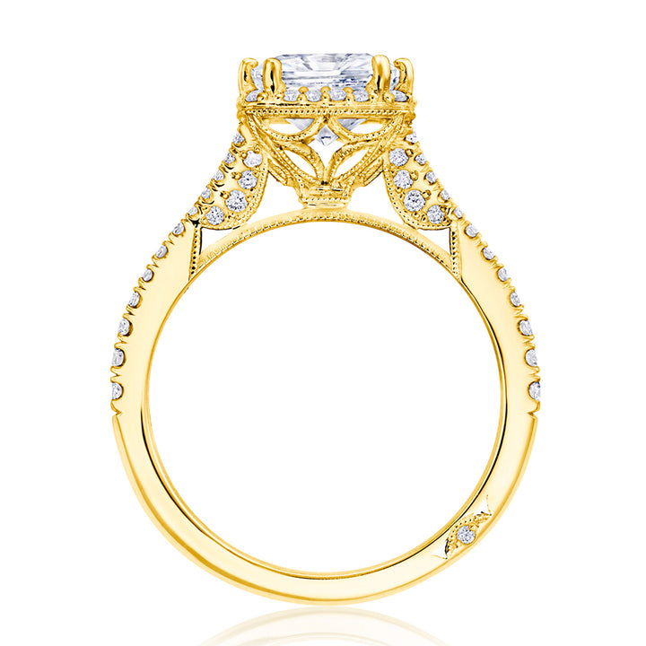 Princess Bloom Engagement Ring