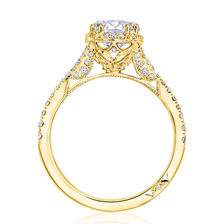 Oval Bloom Engagement Ring