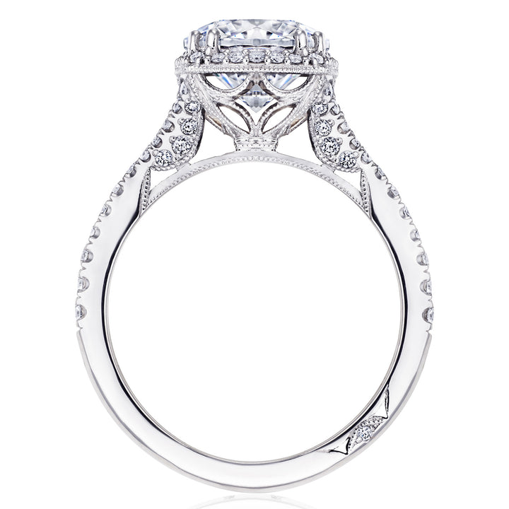 Round Bloom Engagement Ring