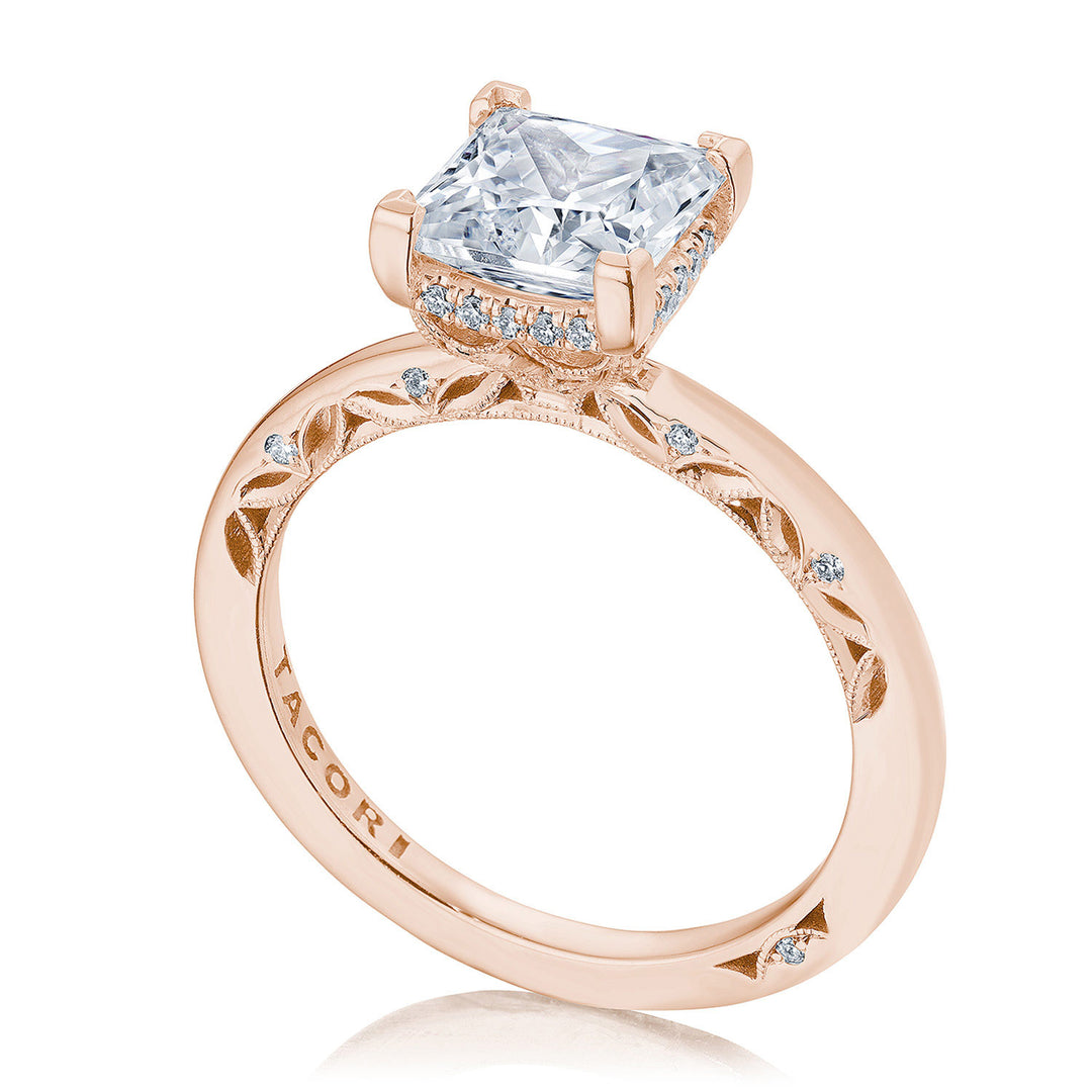Princess Solitaire Engagement Ring
