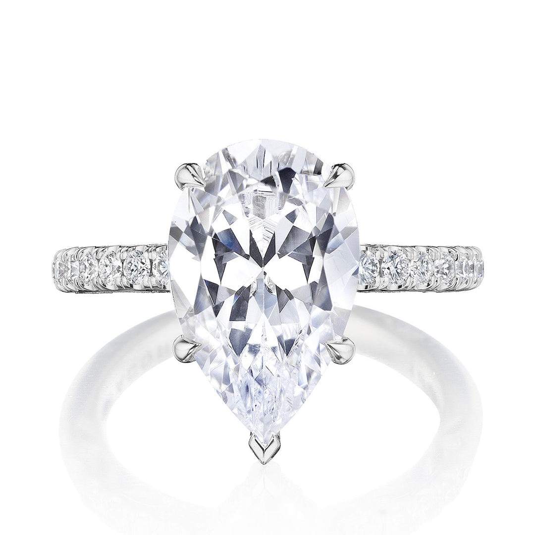 Pear Solitaire Engagement Ring