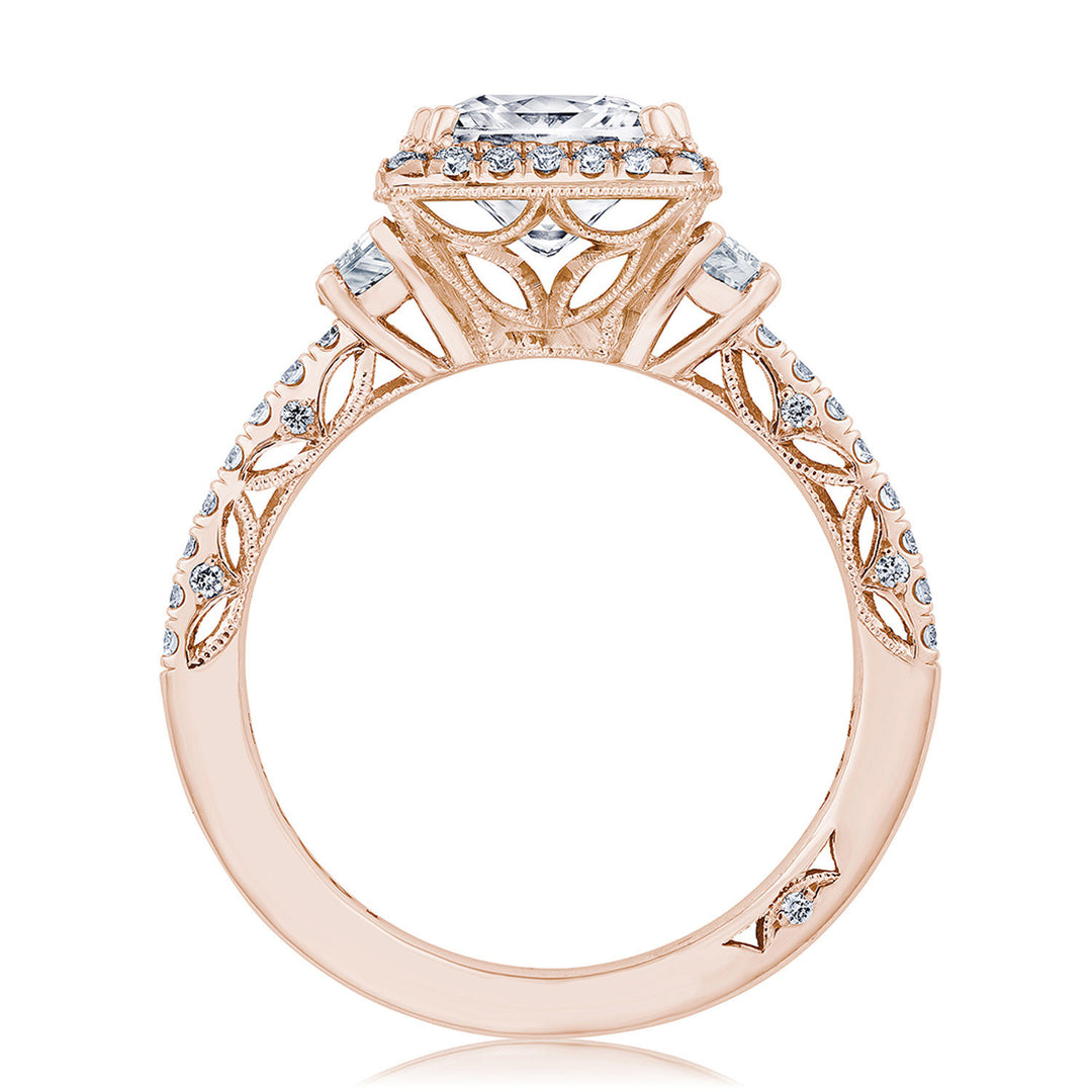 Princess 3-Stone Engagement Ring