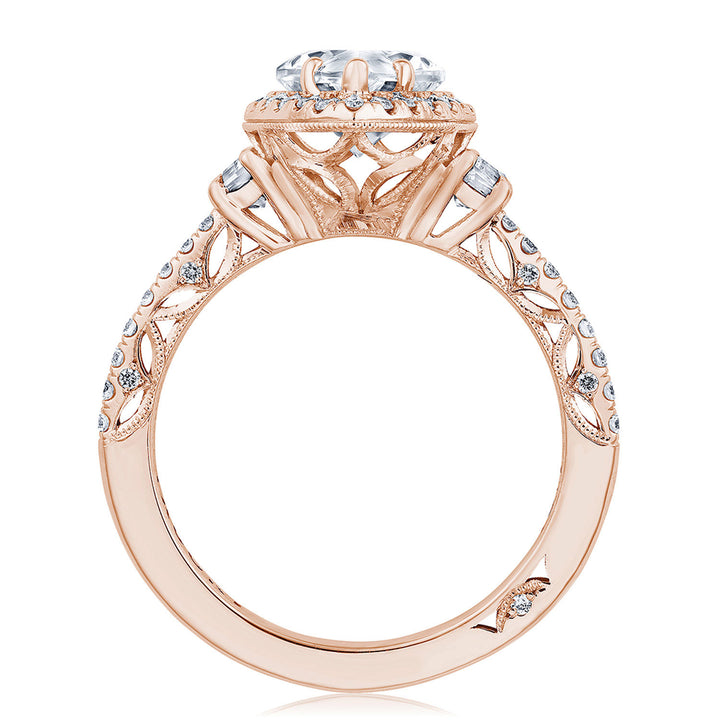 Pear 3-Stone Engagement Ring