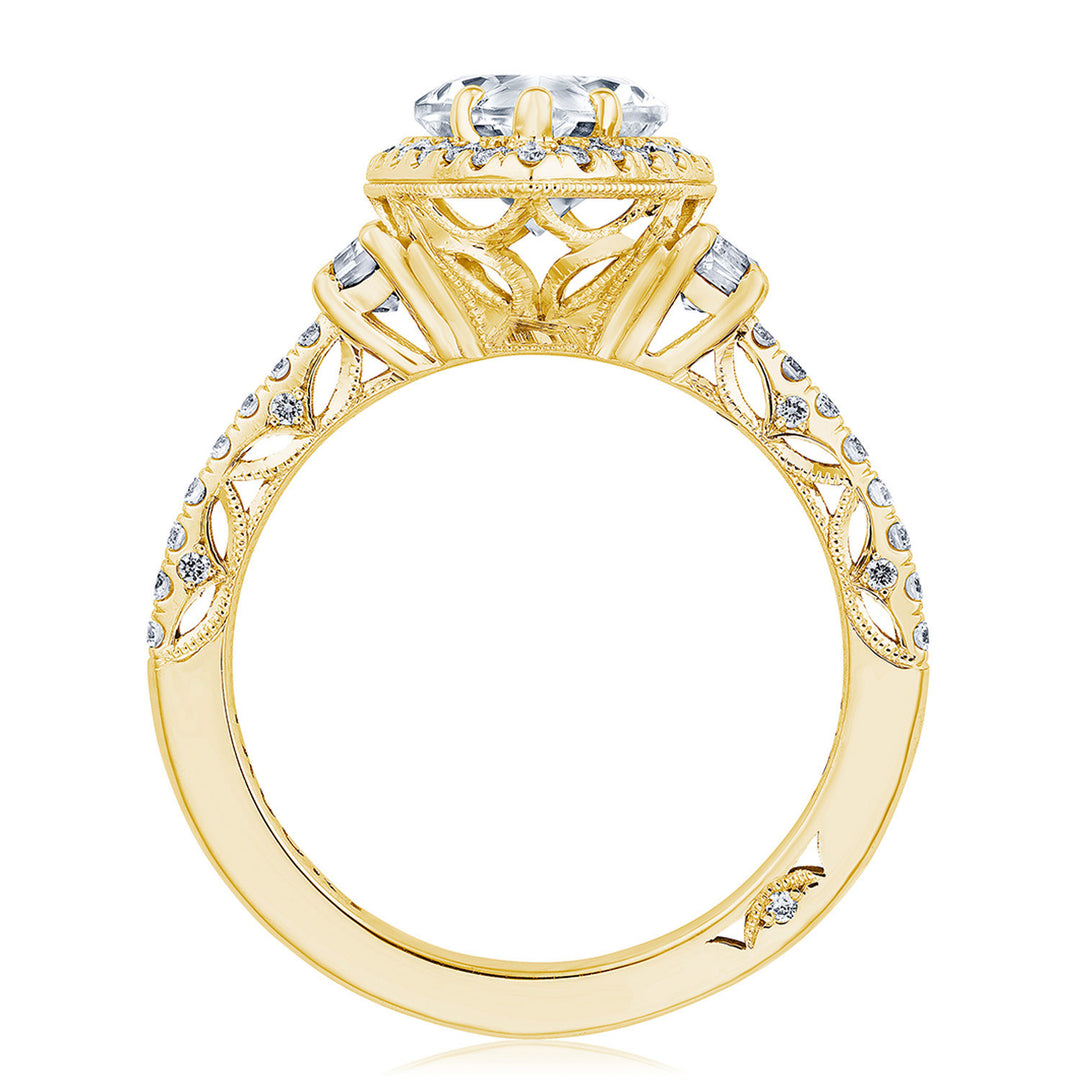 Pear 3-Stone Engagement Ring