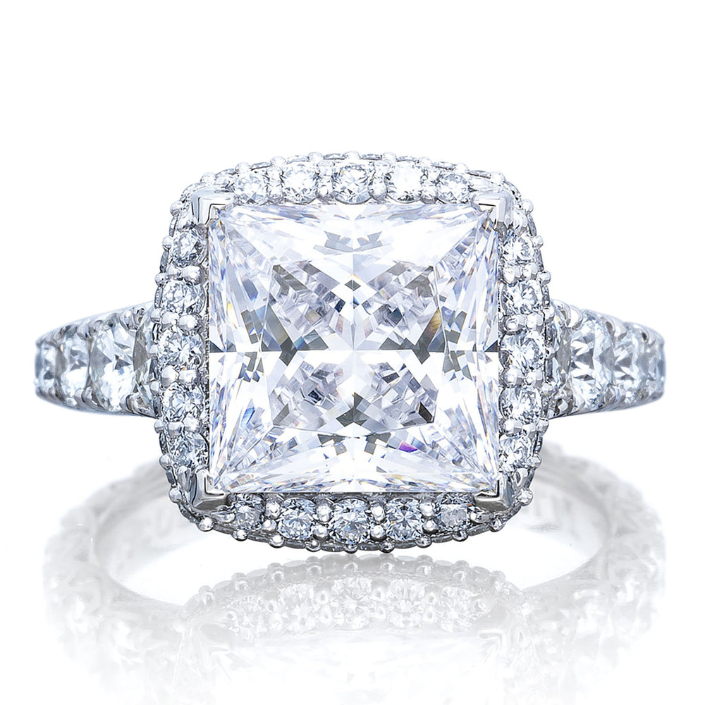 Princess Bloom Engagement Ring