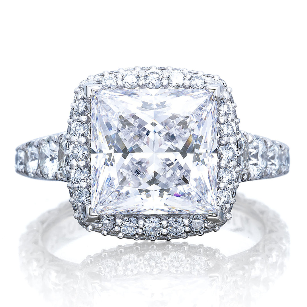 Princess Bloom Engagement Ring