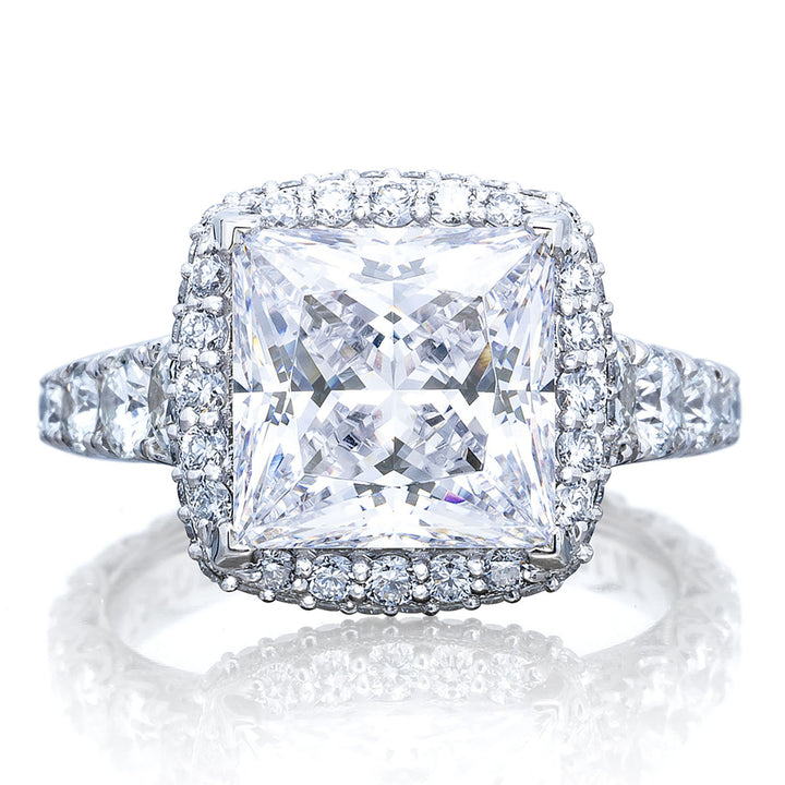 Princess Bloom Engagement Ring