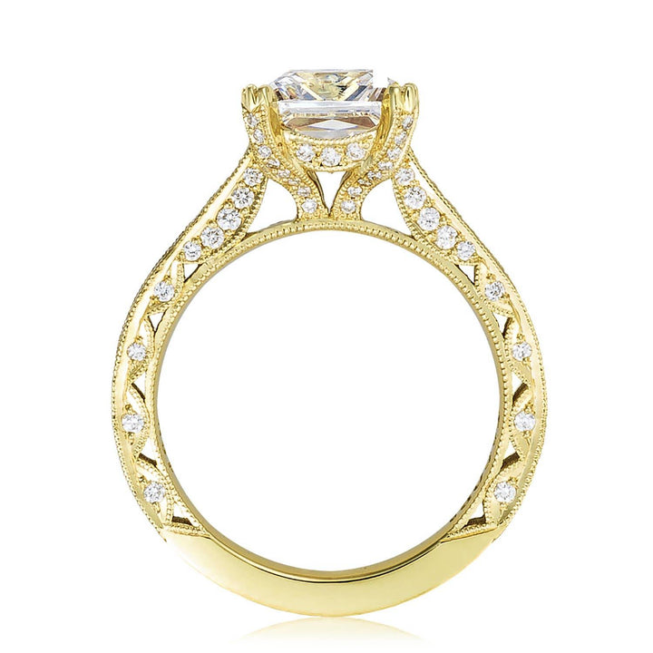 Princess Solitaire Engagement Ring