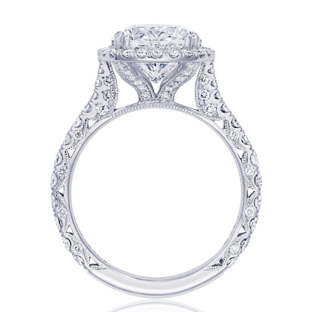 Oval Bloom Engagement Ring