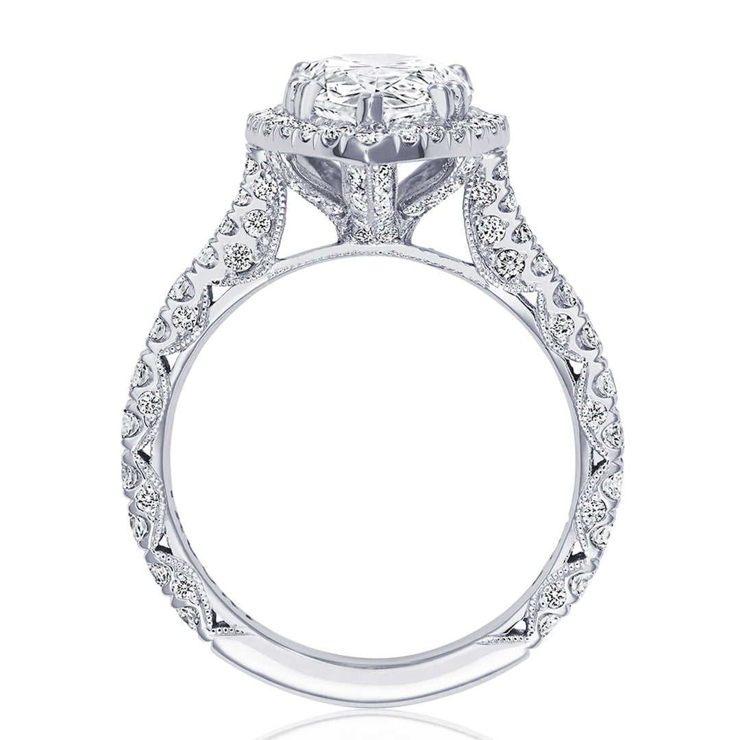 Pear Bloom Engagement Ring
