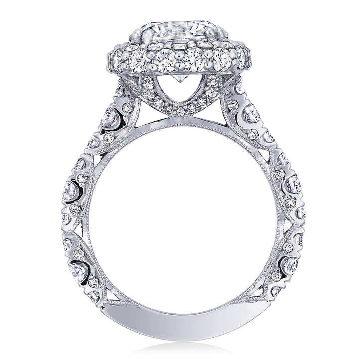 Round Bloom Engagement Ring