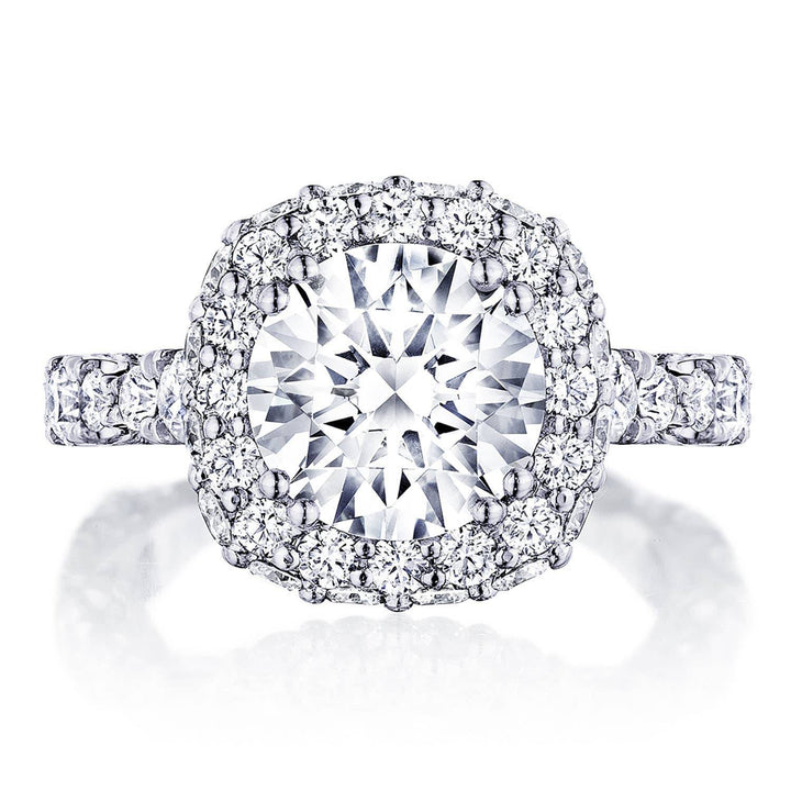 Round Bloom Engagement Ring