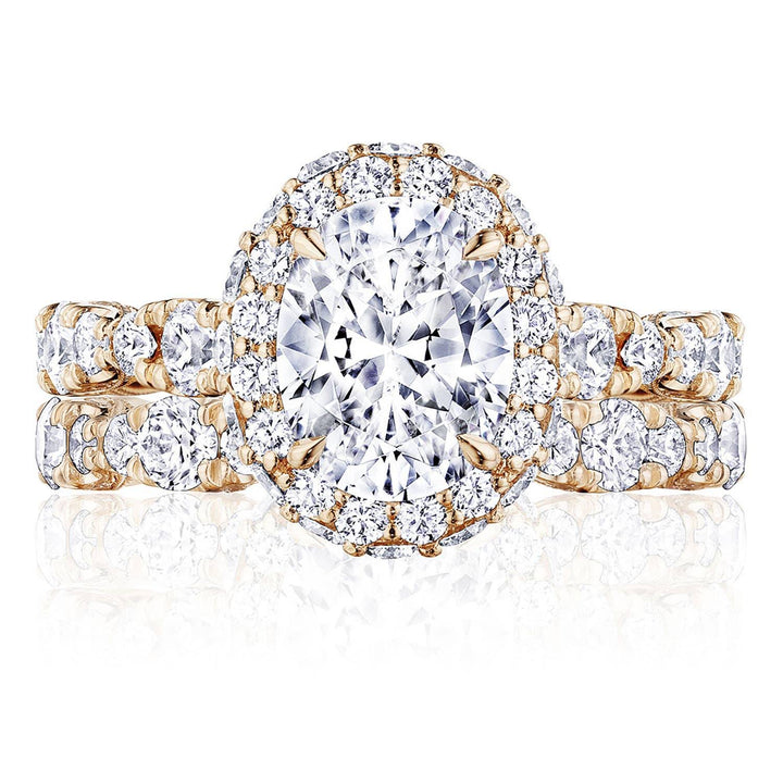 Oval Bloom Engagement Ring