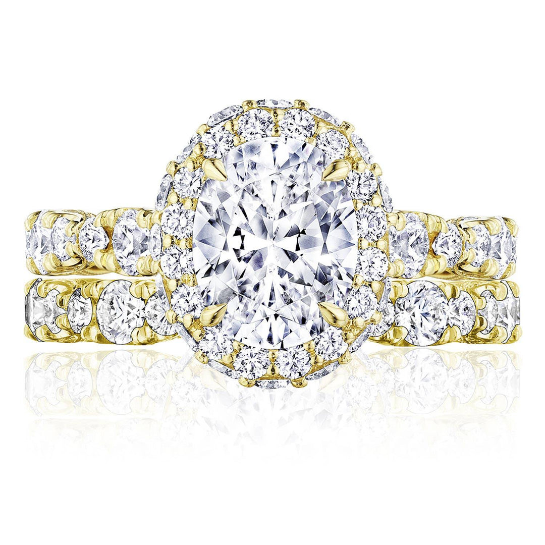 Oval Bloom Engagement Ring
