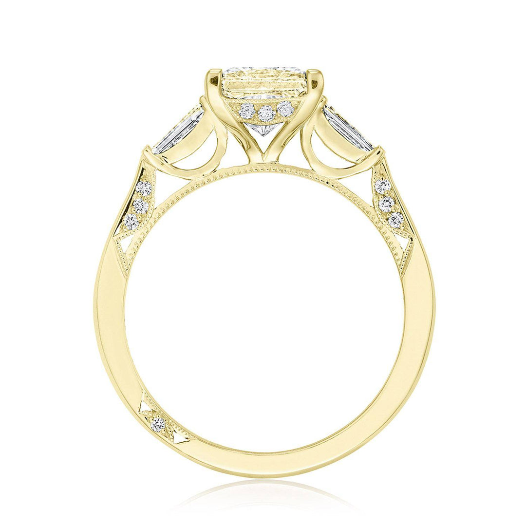 Princess 3-Stone Engagement Ring