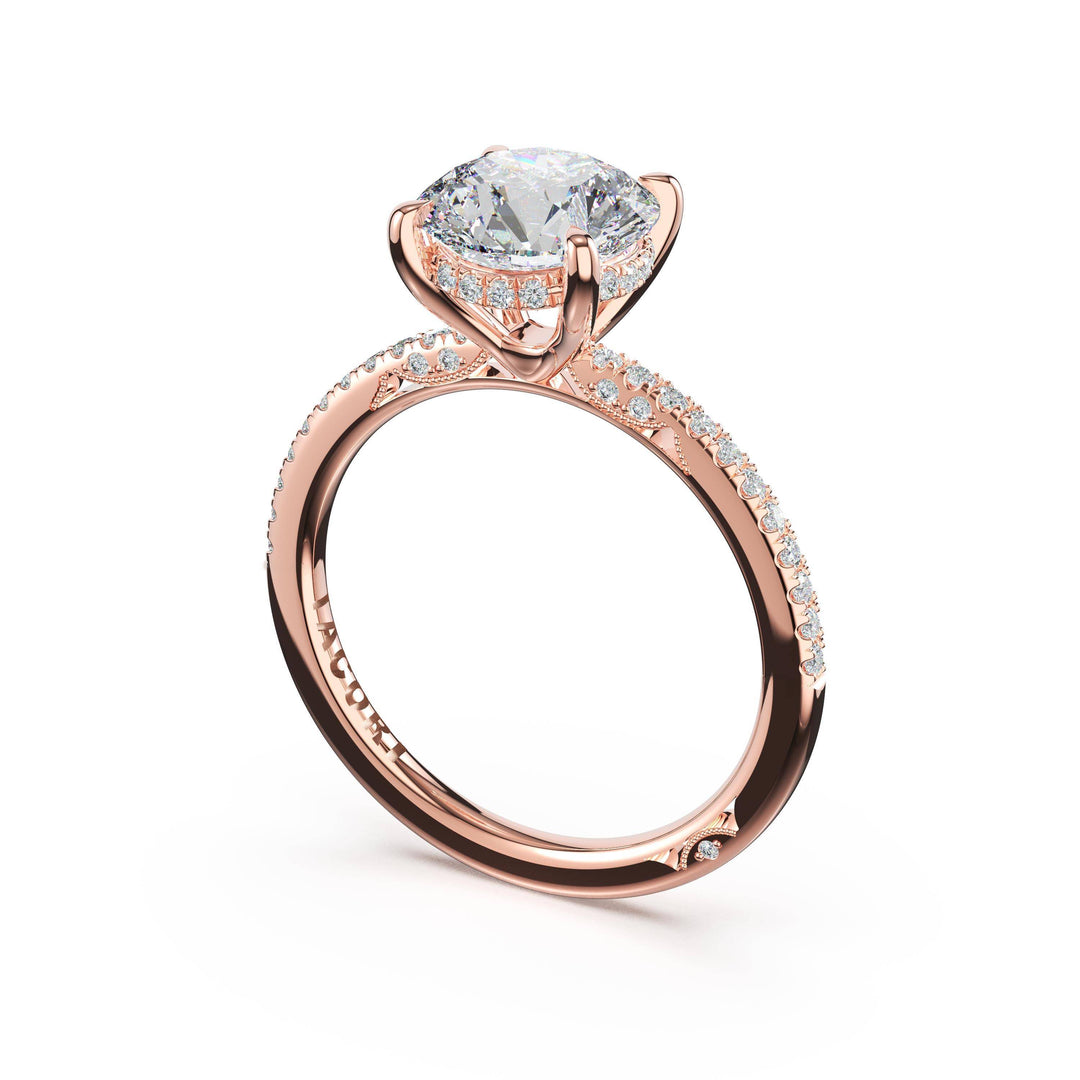 Round Solitaire Engagement Ring