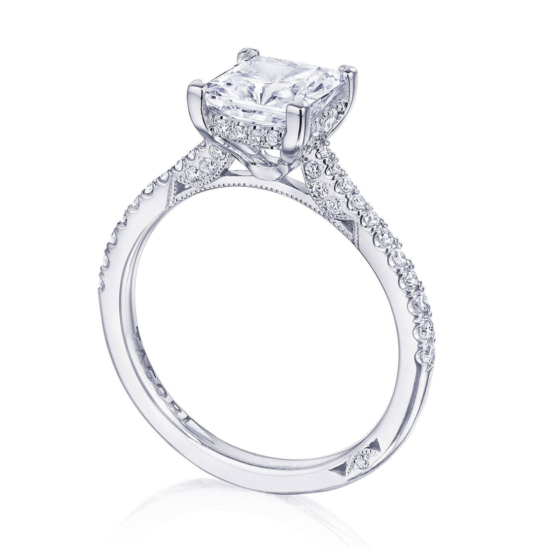 Princess Solitaire Engagement Ring