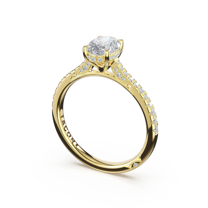 Oval Solitaire Engagement Ring