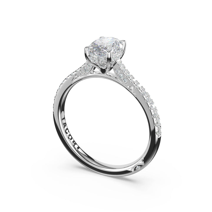 Oval Solitaire Engagement Ring