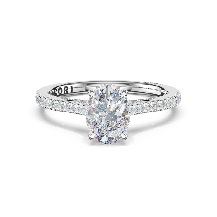 Oval Solitaire Engagement Ring