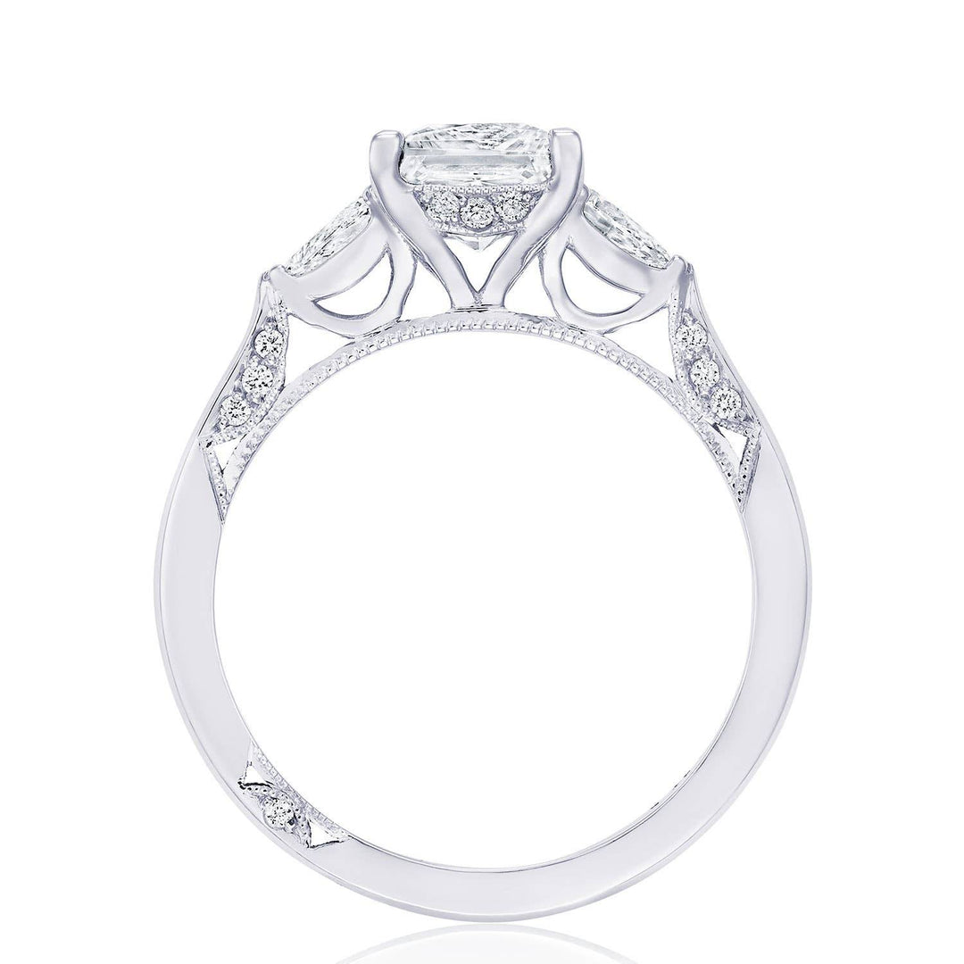 Princess 3-Stone Engagement Ring